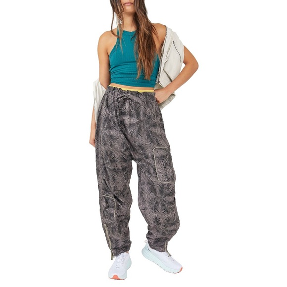 Free People Movement Spring Trekker Printed Pants - Picture 4 of 7